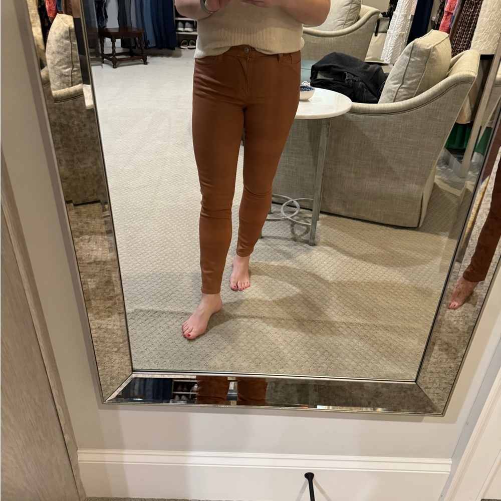 Hudson NICO Women Coated Super Skinny Jeans